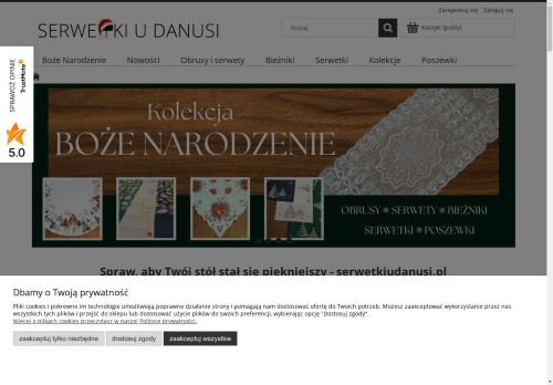 Serwetki u Danusi Adrianna Andrzejewska