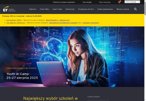 ERNST & YOUNG Sp. z o.o. ACADEMY OF BUSINESS Sp. k.